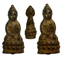 ราคา พระกริ่งปวเรศ กริ่ง2หน้า เนื้อโลหะเก่าโบราณน่าสะสม (16267339857)