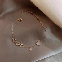 ราคา กำไล กำไลข้อมือ สร้อยข้อมือ ประดับเพชร เครื่องประดับ แฟชั่น เครื่องประดับแฟชั่นผู้หญิง รูปหัวใจ แนวสาวเกาหลี B8 (9916797285)