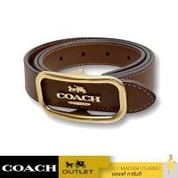 ราคา เข็มขัด COACH CE969 MORGAN RECTANGLE BUCKLE BELT IMSADS (19861399969)