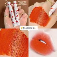 ราคา ลิปจูบไม่หลุด ลิปแมทโทนแดงก่ำ ลิปแมท ติดทนนาน สีสวยมากกก เครื่องสำอาง ลิปสติก 2g (15932309916)