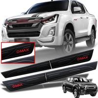 ราคา กาบข้างประตู กันกระแทกข้างประตู รุน อีซูซุ ดีแม็กซ์ ISUZU D MAX DMAX ปี 2015 2018 สีดำด้าน โลโก้แดง 4 ชิ้น 4 ประตู (9904471342)