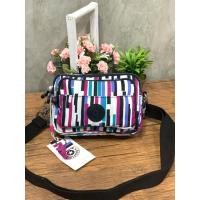 ราคา กระเป๋าสะพาย KIPLING Small shoulder bag แบรนด์แท้ คอลเลคชั่น Pacman ขนาดพกพา มีช่องซิปถึง3ช่องใช้งาน เป็นได้ทั้งกระเป๋าคาดอก หรือคาดเอว หรือส (3634874320)