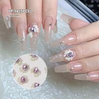 ราคา เรซิ่น DIY อะไหล่เล็บรูปโบว์ มีให้เลือกถึง 6 แบบ 1 ซองมี 5 ชิ้น ใช้งานได้หลากหลาย พร้อมส่ง (21082862397)