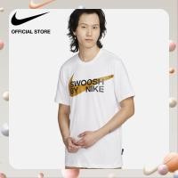 ราคา Nike Mens Dri fit Big Swoosh FA23 Tee White (19910125357)