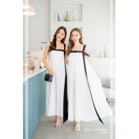 ราคา เดรสอัดพลีทสายเดี่ยว เดรสสายเดี่ยวอัดพลีท (18538557746)