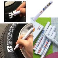 ราคา ปากกาเขียนยาง PAINT MARKER ปากกาไว้สำหรับเขียนยาง รถยนต์ รถมอเตอร์ไซค์ รถจักรยานยนต์ รถจักรยาน หรือเหล็ก ผ้า พลาสติก ฯลฯ เขียนแล้วติดทนนาน สีขาว เซต 2 แท่ง (173206674)