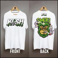 ราคา original เสื้อยืดสีสันสดใส เสื้อยืดพิมพ์ลายกัญช 2023ใหม่การพิมพ์ด้านหน้าและด้านหลังที่ออกแบบใหม่ แขนสั้น SHIRT แขนสั้นพิมพ์ลายลิง พร้อมสำหรับการจัดส่ง (18850531495)