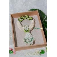 ราคา พวงมาลัยมะลิเสมือนจริง พวงมาลัยประดิษฐ์ พวงมาลัยข้อพระกร พวงมาลัยบูชาพระ (15742750261)
