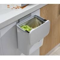 ราคา ถังขยะ ถังขยะในครัว ถังแขวน ทิ้งเศษอาหารได้ง่าย สีขาวมีฝาปิด ถังขยะ IDEA (20088208041)