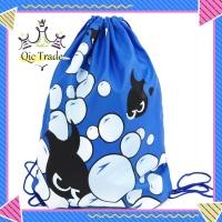 ราคา New Arriva Children Kids Storage Backpack Cute Cartoon Pattern Drawstring Foldable Waterproof Large Capacity Beach Swimming Bag Pouch (19920344786)