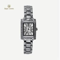 ราคา Royal Crown รุ่น 6306 นาฬิกาข้อมือผู้หญิงเล็กๆกันน้ำ ล้อมเพชร แบรนด์เนมแท้ Vayo Jewelry (21187064701)