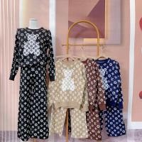 ราคา พร้อมส่ง งานชุดเซ็ทไหมพรมขายาวกางเกงขายาวงานตามหาใส่แล้วดูแพงไหมพรมเนื้อดีงานใหม่ (20874292445)