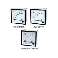 ราคา People โวลท์ มิเตอร์ แอมป์มิเตอร์ วัดแรงดันไฟฟ้า วัดกระแสไฟฟ้า แบบ เข็ม AnalogMeter Volt Meter Amp Meter Model 96x96 (19110603705)