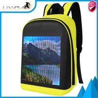 ราคา หน้าจอสี LED ปรับแต่งกระเป๋าเป้สะพายหลังกระเป๋าเดินทางแพ็คกระเป๋านักเรียนสำหรับผู้ชายผู้หญิงนักศึกษาวิทยาลัย (16020474394)