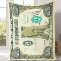 ราคา ผ้าห่มความแปลกใหม่ล้านดอลลาร์สหรัฐผ้าห่มขนแกะล้านดอลลาร์สหรัฐผ้าสักหลาดลายธนบัตรตลกพรมขนฟูๆดอลลาร์สหรัฐ (20520749270)