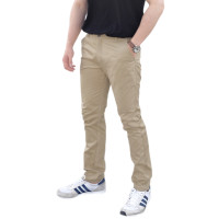 ราคา กางเกงขายาวชิโน่ ผ้ายืด ทรงกระบอกเล็ก by TOMMY BROWN (9668054872)