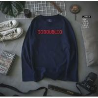ราคา เสื้อยืด แขนยาว งานปัก CC DOUBLE O ทรงตรง ใส่ได้ทั้งช ญ S M L XL ลำลอง (20787941110)