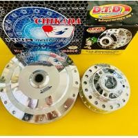 ราคา ดุมหน้า หลัง Mio125iFino125i GT125QBIX กลึงเงา 3รู แกนใหญ่ (21377942523)