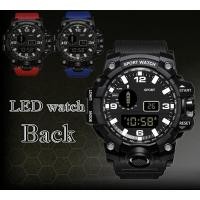 ราคา นาฬิกาข้อมือผู้ชาย นาฬิกาแฟชั่นผู้ชาย Led นาฬิกาอิเล็กทรอนิกส์นาฬิกาข้อมือสายเรชิ่นนาฬิกาผู้ชาย สินค้าพร้อมสง (19956414995)