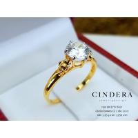 ราคา แหวนเพชร ทองคำแท้ 9K ITALY 375 (11251754592)