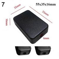 ราคา WIGLEYU สีดำสีดำ พลาสติก ABS ABS ที่มีคุณภาพสูง กล่องโครงการอิเล็กทรอนิกส์ กล่องใส่เครื่องมือ กล่องใส่ของ โครงการฝาครอบกันน้ำ (21079285589)