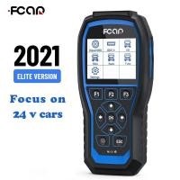 ราคา Fcar F507ดีเซล24V รถบรรทุกขนาดใหญ่ Full ระบบตรวจสอบเครื่องยนต์ ABS เกียร์ HOBD รถกระบะรถบัส Excavator Duty Scan OBD2เครื่องวิเคราะห์ OBD 2ทำความสะอาดรหัสสำหรับ Universal วินิจฉัยรถเครื่องมือ (93754826