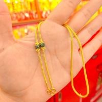 ราคา สร้อยคอทองคำแท้ น้ำหนัก 2 สลึง งานลงยา ทองคำแท้ 96 5 ลายคตกิตโปร่งทรงเครื่อง 7 6 กรัม ในราคาดีที่สุด (16377482654)