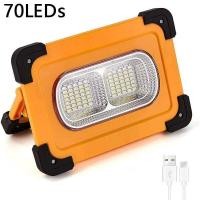 ราคา การจัดส่งในประเทศไทย COD ไฟฉุกเฉิน โซล่าเซลล์ LED Emergency Light โซล่า พาวเวอร์แบงค์ 120w LED สปอตไลท์ โซล่าเซลล์ (18220546607)