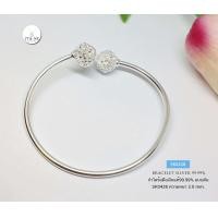 ราคา กำไลข้อมือเงินแท้99 กำไลแบบตัน งานสุโขทัย หัวกำไลฉลุลายดอกไม้ งานสุโขทัยเงิน99 ขนาดของกำไลใส่ได้ตั้งแต่ข้อมือ 6 5 6 8 นิ้ว (9328843786)