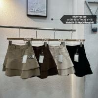 ราคา ChillChillday 892 กระโปรงแฟชั่นเอวสูง ลูกฟูก พลีทกระดุม สีเบสิค ทรงสวย พร้อมส่ง สีขาว สีดำ (16695434935)