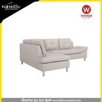 ราคา WINNER โซฟา OVIRA L Shape L PVC สีเทาGY 2ชิ้น ตัว (20015055493)