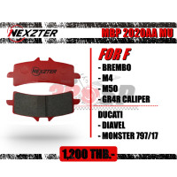 ราคา ผ้าเบรค Nexzter รหัส 2020AA สำหรับ BREMBO M4 M50 GR4R CALIPER DUCATI DIAVEL MONSTER797 17 (14178834096)