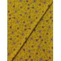 ราคา ผ้าไหมอิตาลี ลายดอกสุพรรณิการ์ หน้ากว้าง 152 cm ผ้าหลา ผ้าเมตร ผ้าตัดชุด ผ้าตัดเสื้อ ผ้าตัดกางเกง (20875858531)