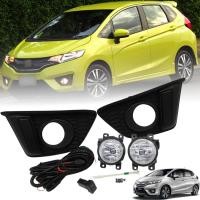 ราคา ไฟตัดหมอก ไฟสปอร์ตไลท์ รุ่น ฮอนด้า แจ๊ส HONDA JAZZ ปี 2014 2017 พร้อมครอบ สีดำ และชุดสายไฟ 1 ชุด (5378200237)