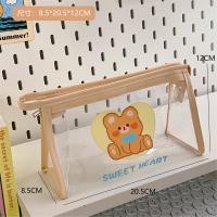 ราคา กระเป๋าดินสอ ที่ใส่ดินสอ ใส่ปากกา กระเป๋าใส่เครื่องเขียน กระเป๋าพลาสติก กระเป๋าดินสอใส กระเป๋าดินสอพลาสติก กระเป๋าซิป pencil bag SO059 (19583185417)