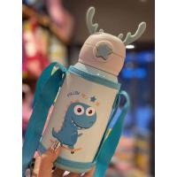 ราคา แก้วน้ำเด็ก กระติกน้ำ กระติกน้ำเด็ก กระติกน้ำเก็บอุณหภูมิ มีสายสะพาย กระติกน้ำลายการ์ตูนหลอดเด้ง500ml สินค้าพร้อมส่ง (18675053767)