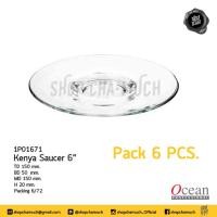 ราคา โปรดอ่าน 6P01671 จานรองแก้ว Kenya Saucer 6 Ocean PACK6 (1405468252)