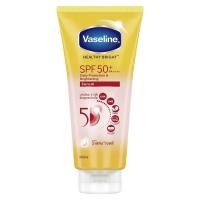 ราคา วาสลีน เฮลธี ไบรท์ เซรั่มกันแดด ซันแอนด์โพลูชั่นโพรเทคชั่น SPF50 PA 300มล Vaseline Healthy Bright Serum SPF50 PA 300 ml (15558975930)