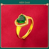ราคา ASIX GOLD แหวนพลอยทองแท้ ทอง 24K แหวนพลอย แหวนพลอยสวยๆ อัญมณีสีแดง อัญมณีสีเขียว อัญมณีสีน้ำเงิน อัญมณีสีม่วง (13673795535)