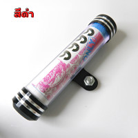 ราคา แคปซูลพรบ หลอดพรบ แคปซูล ที่เก็บ พรบ ป้ายภาษี ป้ายวงกลม สำหรับมอเตอร์ไซค์ทุกรุ่น หัวอลูมิเนียม (15526605216)