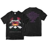 ราคา เสื้อยืดผู้ชาย METALLICA MASTER OF PUPPETS tshirt metallica harvester oversize วินเทจร็อคโลหะสีดำ sabbath เสื้อยืด (19801450186)