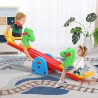 ราคา Thaitrendy ม้าโยกแฝด ไม้กระดก โยกเยก ขนาดใหญ่ 145 50 25 ซม ของเล่น ของเล่นเด็ก (21095916512)