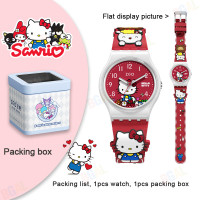 ราคา 34 มม แท้ 100 Sanrio นาฬิกา Hello Kitty สำหรับเด็กผู้หญิง Melody นาฬิกาควอตซ์กันน้ำสำหรับเด็กนาฬิกาข้อมือน่ารักกันกระแทก HelloKitty นาฬิกาเด็ก Cinnamoroll 320 (20279914385)