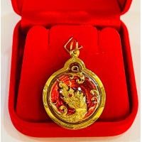 ราคา ขุมทรัพย์นาคามงคล๙ เลี่ยมกรอบทองแท้ เนื้อสัมฤทธิ์ลงยาสีแดง สวยมากๆค่ะ (15558827369)