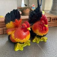 ราคา พร้อมส่ง ไก่ ตุ๊กตาแต่งสวน รูปปั้นไก่ ไก่มงคล ไก่คู่มงคล ตุ๊กตาเซรามิค ไก่เซรามิค ไก่แก้บน รูปปั้นแต่งสวน รูปปั้นไก่ชน (20691233923)