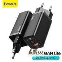 ราคา Baseus 65W GaN2 Lite Quick USB C Charger PD4 0 QC3 0 AFC SCP Quick Charging ที่ชาร์จอเนกประสงค์หลายแบบสำหรับ iPhone 13 Pro Max Mini 12 11 สำหรับ ipad Macbook Pro Samsung แล็ปท็อป (7799505535)