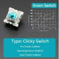 ราคา ปุ่มสวิตช์ Mechanical Keyboard Outemu Switch Red SwitchBlue Switch ปุ่มสวิตช์ SwitchแบบCherry Mx 2 ขา แพ็ค10 ตัว (20869619704)