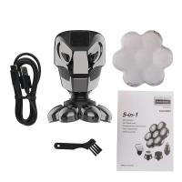 ราคา 5 IN 1 4D ผู้ชายชาร์จหัวล้านหัวเครื่องโกนหนวดไฟฟ้า7ลอยเครื่องตัดเคราจมูกหูผม Trimmer Men แปรงทำความสะอาดผิวหน้า (21170663929)