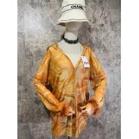 ราคา มินิเดรสเสื้อเชิ๊ตปลายแขนฟรุ้งฟริ้ง (18807142328)