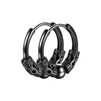 ราคา พังก์สุดเท่สแตนเลสของผู้ชายฮิปฮอปต่างหูห้อยระย้ากลมลายมังกรต่างหูเม็ดกลมสำหรับเป็นของขวัญจิวเวลรี่ (19883401191)